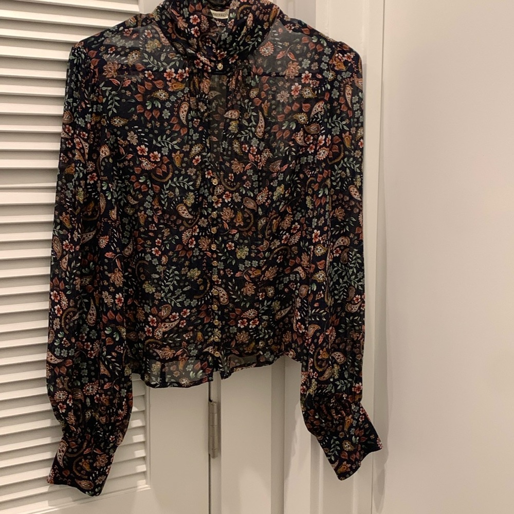 Nicholas poet sleeve blouse